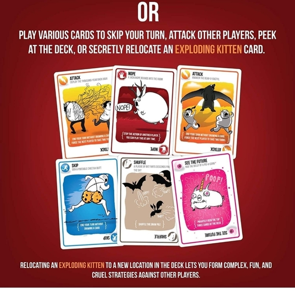 Exploding kittens Card game - Picture 5 of 8